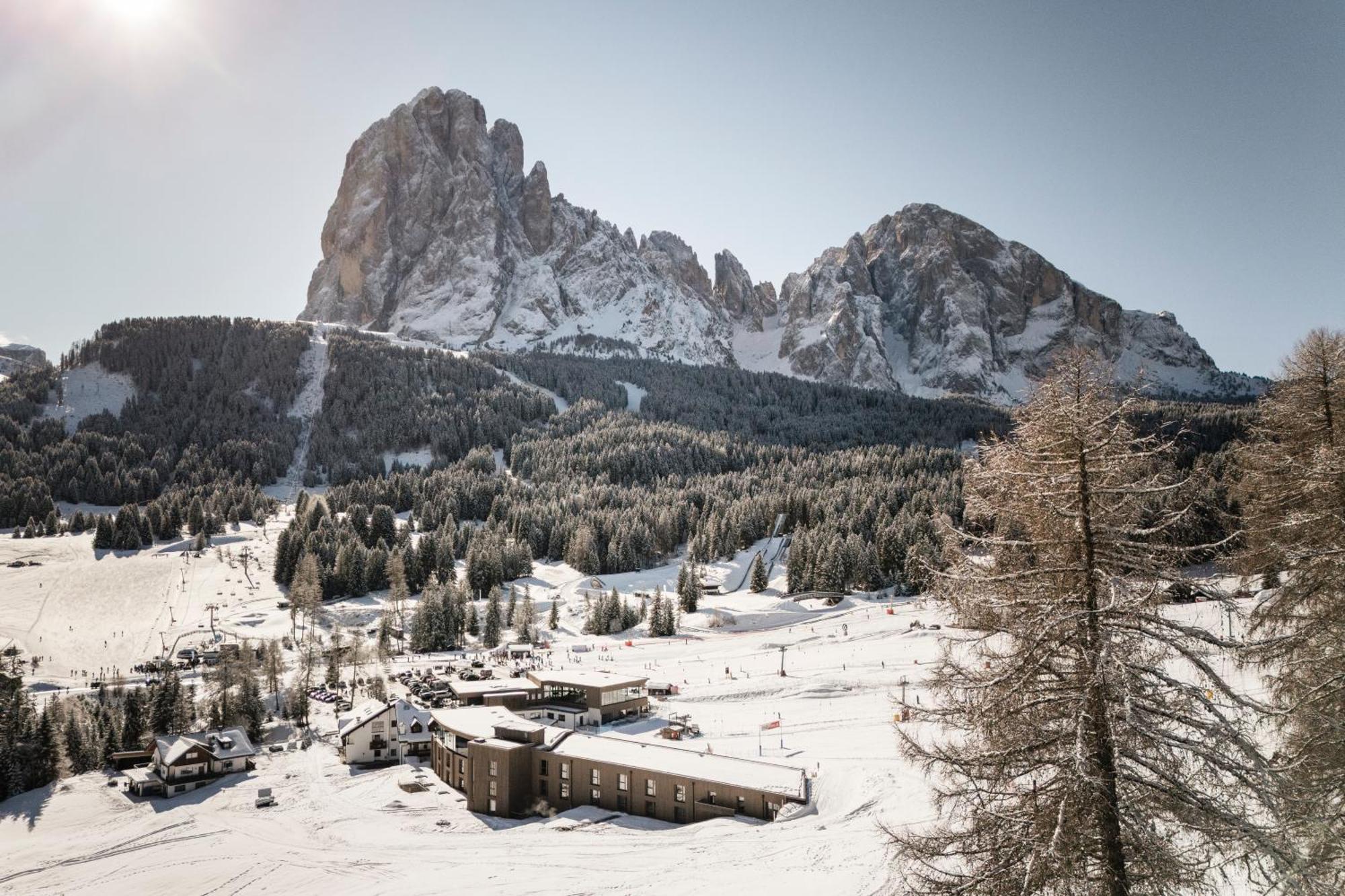 Отель Cendevaves Alpine Silence Santa Cristina Val Gardena Экстерьер фото